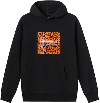 MERRELL Tiger Stripe Embroidered Outdoor Hoodie Unisex - Black MC2229001-1 Buy MERRELL Tiger Stripe Embroidered Outdoor Hoodie Unisex - Black MC2229001-1