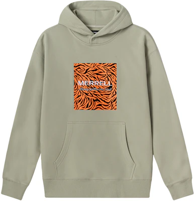 MERRELL Tiger Stripe Embroidered Outdoor Hoodie Unisex Light Gray Green MC2229001-3 Buy MERRELL Tiger Stripe Embroidered Outdoor Hoodie Unisex Light Gray Green MC2229001-3