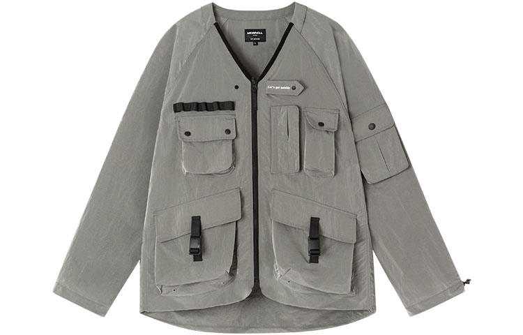 MERRELL Unisex Navy Hooded Long Sleeve Casual Jacket MC2239012-2