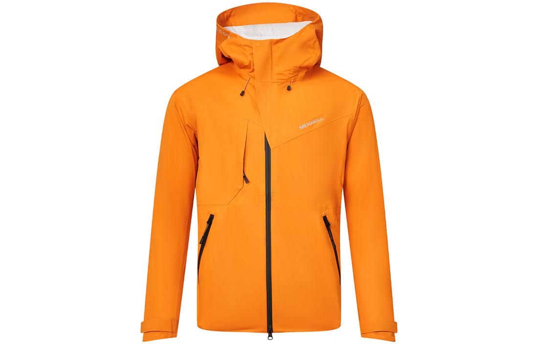 MERRELL Waterproof Windproof Breathable Hooded Jacket Unisex Orange MC3249003-OR01