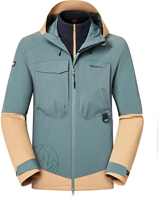 MERRELL Windproof Waterproof Hiking Jacket 3-in-1 Unisex Army Green MC3230016-GE25 Buy MERRELL Windproof Waterproof Hiking Jacket 3-in-1 Unisex Army Green MC3230016-GE25