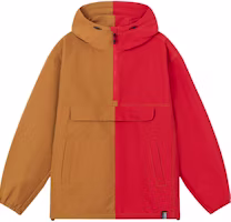 MERRELL x ALC Colorblock Pullover Lightweight Jacket Unisex Khaki Orange MC3220001-4 MERRELL x ALC Colorblock Pullover Lightweight Jacket Unisex Khaki Orange MC3220001-4