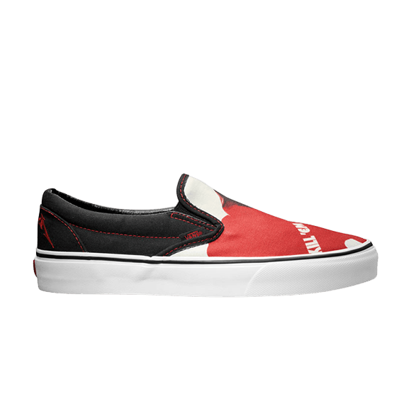 Buy Metallica x Vans经典懒人鞋 '杀无赦' 0QFD7LQ