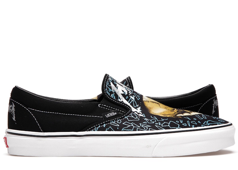 Metallica x Vans Classic Slip-On 'The Black Album 30th Anniversary' VN0A5AO8421