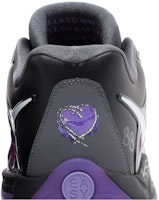 METRO BOOMIN x Nike KD 17 圓頭繫帶 防滑耐磨透氣 低幫 籃球鞋 男款 黑紫 Sizing METRO BOOMIN x Nike KD 17 圓頭繫帶 防滑耐磨透氣 低幫 籃球鞋 男款 黑紫