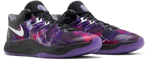 METRO BOOMIN x Nike KD 17 圓頭繫帶 防滑耐磨透氣 低幫 籃球鞋 男款 黑紫 Cheap METRO BOOMIN x Nike KD 17 圓頭繫帶 防滑耐磨透氣 低幫 籃球鞋 男款 黑紫