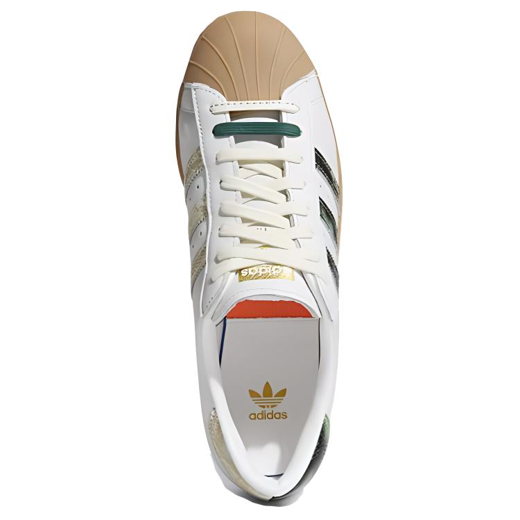 Shop Metropolitan x adidas Superstar 80 'Gum Sole' Sepatu Pria EH1628