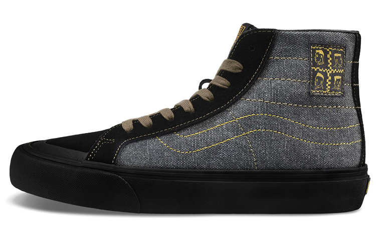 Michael February x Vans Sk8-Hi 138 Decon 'Black Military' VN0A3MV122M