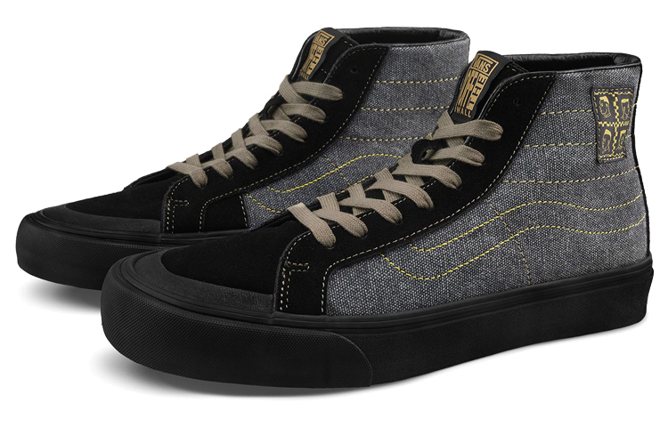 Lookbook 迈克尔二月 x Vans Sk8-Hi 138 解构版“黑色军风” VN0A3MV122M
