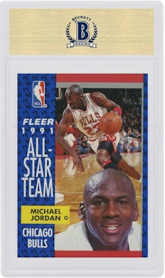Michael Jordan 1991 Fleer #211 Order Michael Jordan 1991 Fleer #211