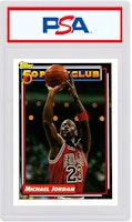 Michael Jordan 1992 Topps #205 Michael Jordan 1992 Topps #205