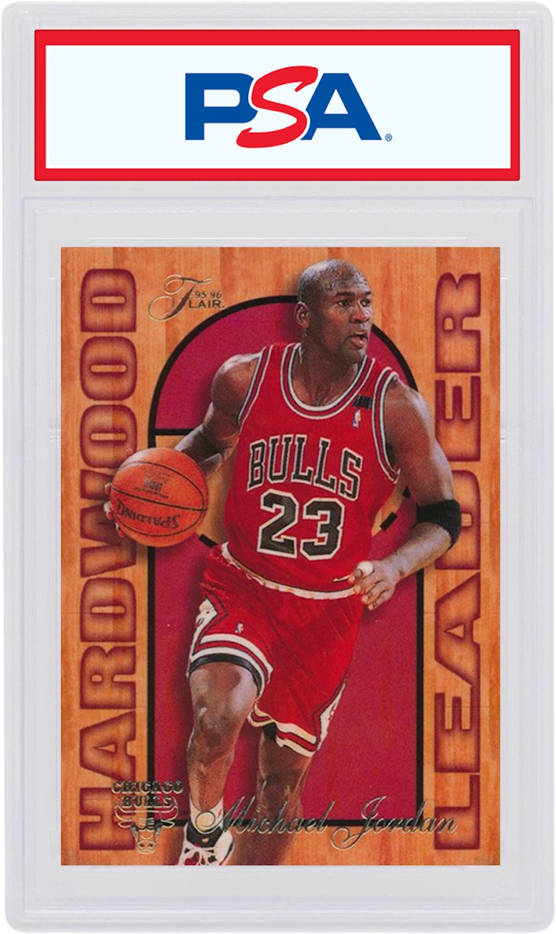 Michael Jordan 1995 Fleer Flair Hardwood Leaders #4