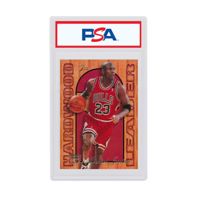Michael Jordan 1995 Fleer Flair Hardwood Leaders #4