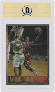 Michael Jordan 1996 Topps Chrome Rookie #139 Kartu Pemula Order Michael Jordan 1996 Topps Chrome Rookie #139 Kartu Pemula