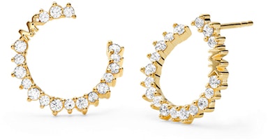 Michael Kors 925 Silver U-Shaped Gold Ring with Sparkling Diamonds. MKC1277AN710 Michael Kors 925 Silver U-Shaped Gold Ring with Sparkling Diamonds. MKC1277AN710