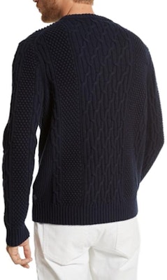 MICHAEL KORS 黑色純色修身圓領長袖毛衣 CF3608J74X-0436 Lookbook MICHAEL KORS 黑色純色修身圓領長袖毛衣 CF3608J74X-0436