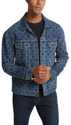 MICHAEL KORS Jaket Kasual Biru Corak Single-Breasted. CF3206MAHL-542 Order MICHAEL KORS Jaket Kasual Biru Corak Single-Breasted. CF3206MAHL-542