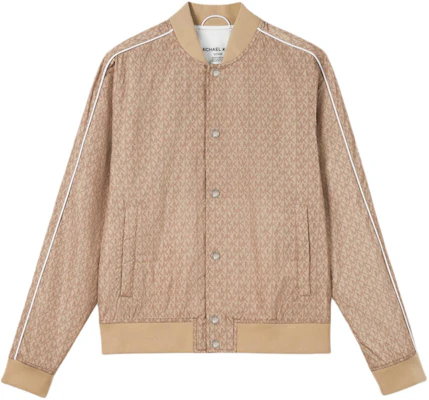 MICHAEL KORS 全版Logo卡其長袖夾克 OH320122M9-250 Buy MICHAEL KORS 全版Logo卡其長袖夾克 OH320122M9-250