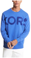 MICHAEL KORS Alphabet Print Pullover Sweatshirt Blue - Hoodie CS1504995D425 MICHAEL KORS Alphabet Print Pullover Sweatshirt Blue - Hoodie CS1504995D425