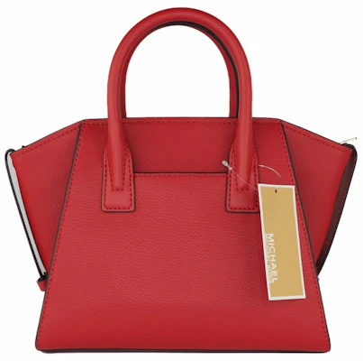 迈克高仕Avril拉链手提包小号火焰红色 Lookbook 迈克高仕Avril拉链手提包小号火焰红色