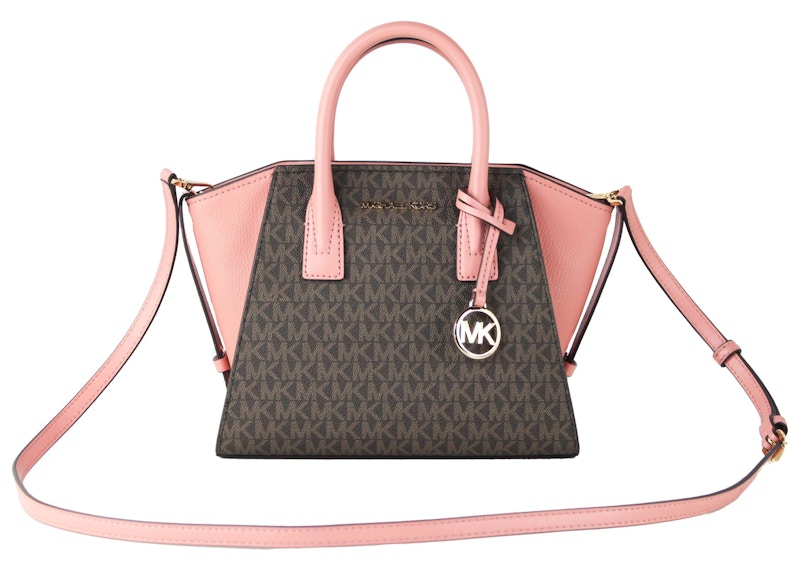 Michael Kors Avril Top-Zip Satchel Small Pink