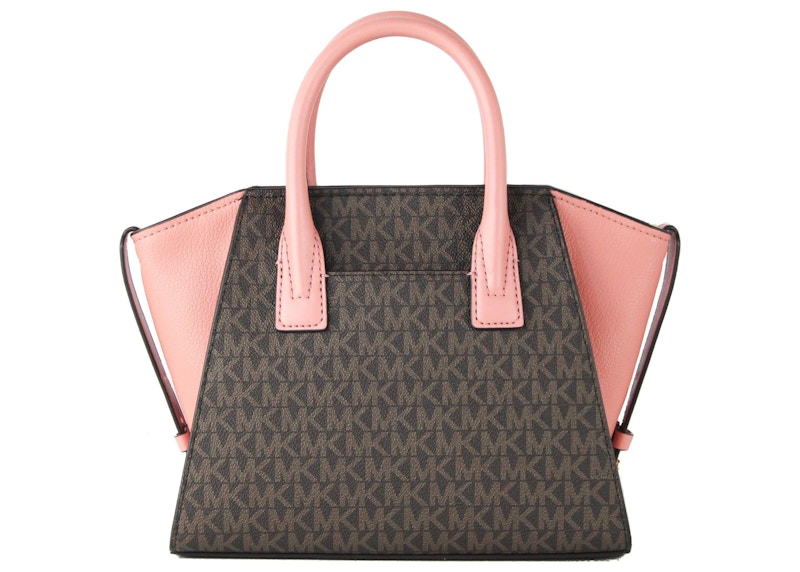 Order 迈克高仕 Avril 小号粉色顶部拉链手提包