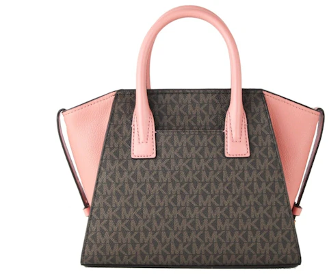 迈克高仕 Avril 小号粉色顶部拉链手提包 Order 迈克高仕 Avril 小号粉色顶部拉链手提包