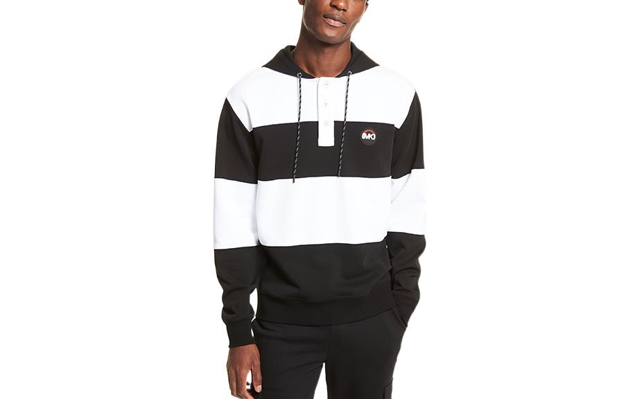 MICHAEL KORS Black Crewneck Logo Sweatshirt CS4520W4NF-001