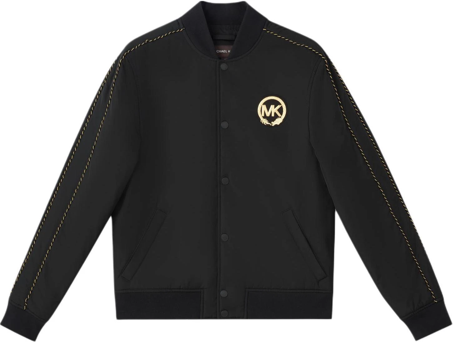 michael-kors-black-logo-casual-long-sleeve-jacket-cs-4205-v67-f-001