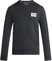 MICHAEL KORS Black Logo Print Crewneck Sweatshirt CS4525H5MF-001 MICHAEL KORS Black Logo Print Crewneck Sweatshirt CS4525H5MF-001