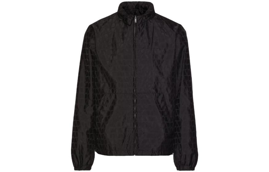 MICHAEL KORS Black Striped Loose-Fit Jacket 4V3CI3519VF-MXM