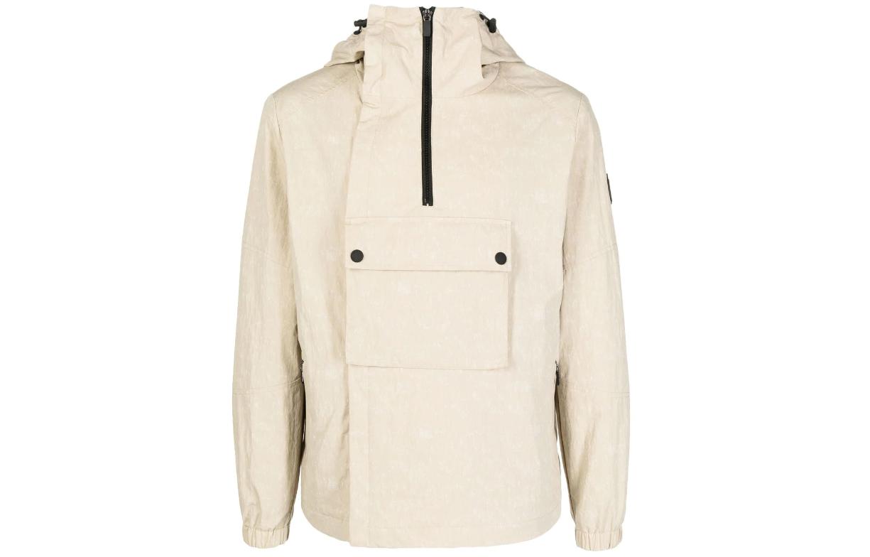 MICHAEL KORS Brown Sheepskin Leather Zip Jacket CF3206PARU-0201