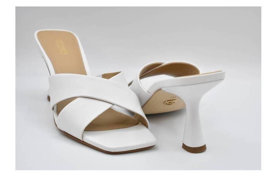 MICHAEL KORS Clara Mule 'White' 40S3CLMS1LCLARAMULEWHITE