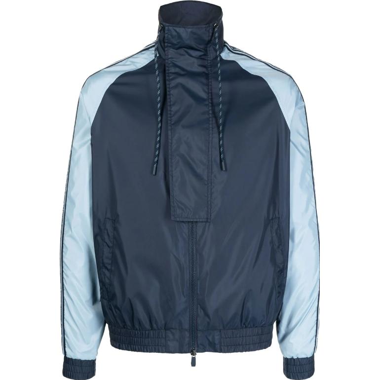 MICHAEL KORS Colorblock Zip-Up Hoodie Multicolor OF150GG0ZT-001