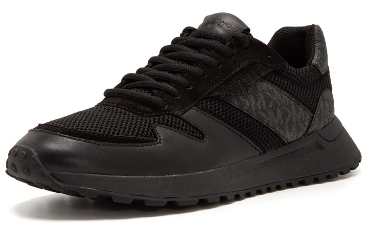 MICHAEL KORS Dax Low Top 'Black Leather' 44F2DAFS1D001