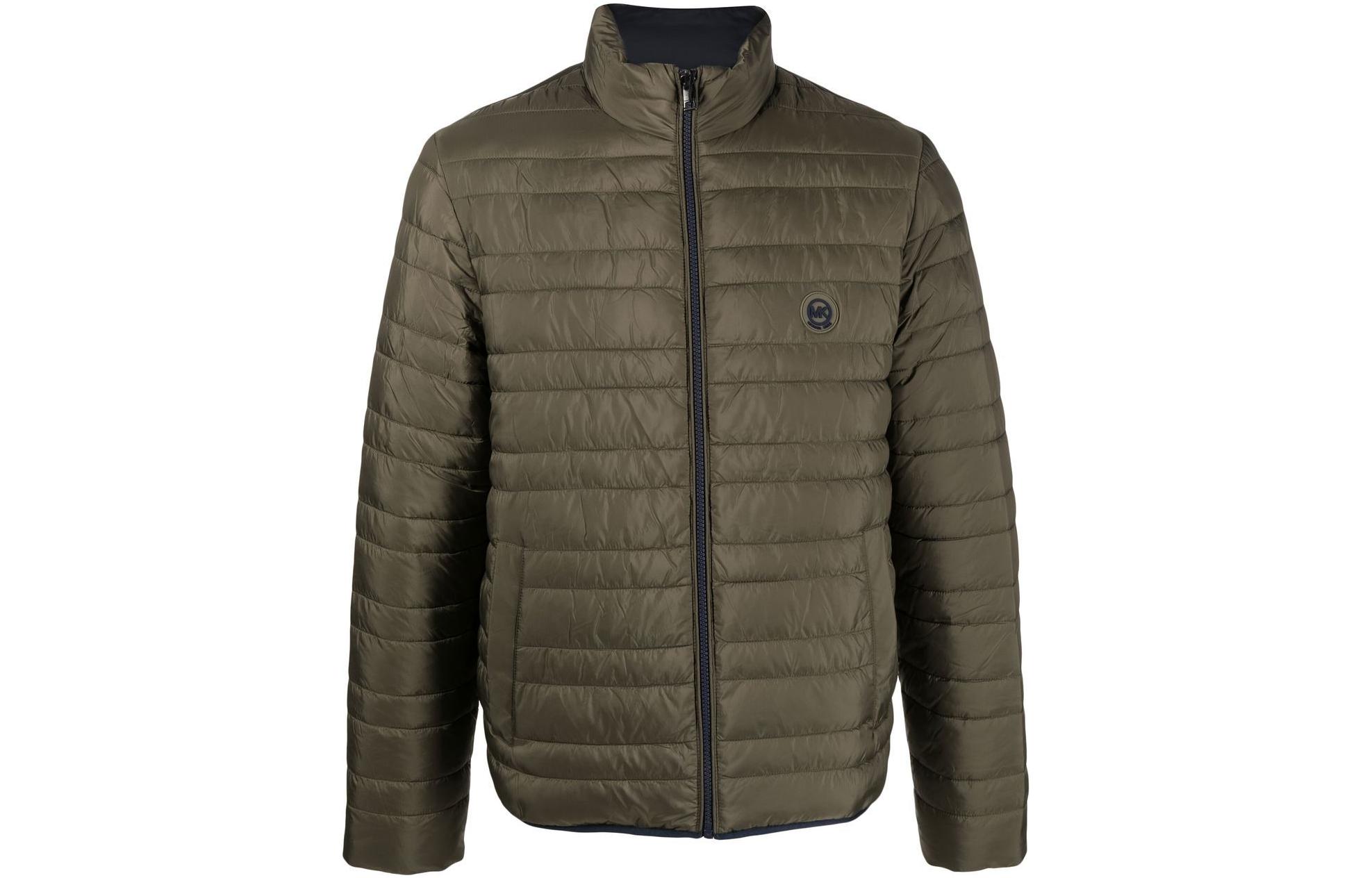 MICHAEL KORS FW22  Reversible Solid Color Green Jacket. CF2204R2TR-310