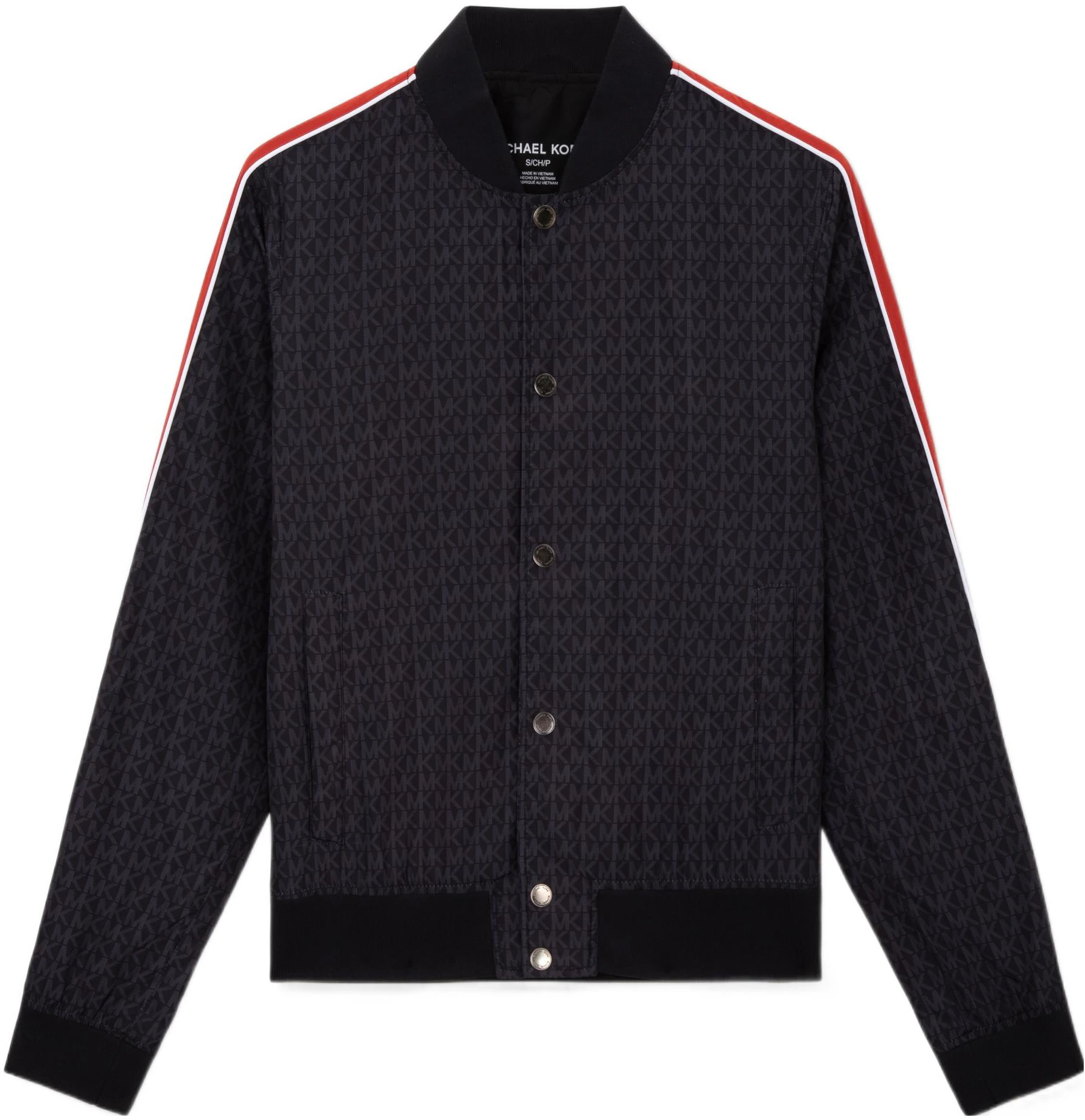 michael-kors-fw-22-black-stripe-casual-single-breasted-jacket-or-120122-m9001