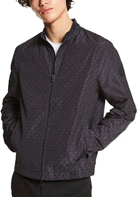 MICHAEL KORS FW22 黑色印花拉鍊外套 秋季版 CU2203T2M9001 Buy MICHAEL KORS FW22 黑色印花拉鍊外套 秋季版 CU2203T2M9001