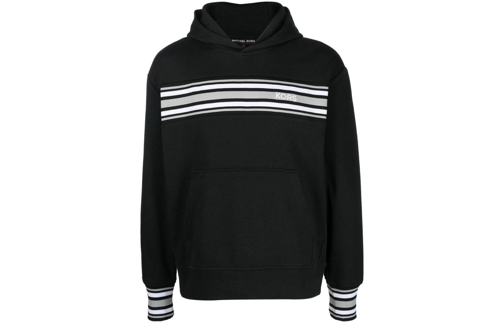 MICHAEL KORS FW22 Pink Logo Print Unisex Long Sleeve Sweatshirt MU150CZ23G