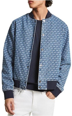 Chaqueta Casual Azul Denim Estampado Monograma MICHAEL KORS FW22. CF2204V7XL-574 Order Chaqueta Casual Azul Denim Estampado Monograma MICHAEL KORS FW22. CF2204V7XL-574