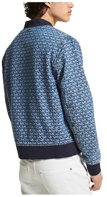 Chaqueta Casual Azul Denim Estampado Monograma MICHAEL KORS FW22. CF2204V7XL-574 Lookbook Chaqueta Casual Azul Denim Estampado Monograma MICHAEL KORS FW22. CF2204V7XL-574