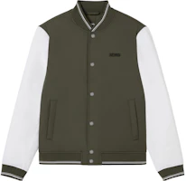 MICHAEL KORS FW23 Logo Embroidered Colorblock Jacket Green Outerwear OF3201X3PW-310 MICHAEL KORS FW23 Logo Embroidered Colorblock Jacket Green Outerwear OF3201X3PW-310