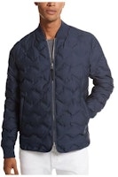 Michael Kors FW23 Solid Color Zip Casual Cotton Jacket Navy Blue (). CF3200N9ZU-401 Michael Kors FW23 Solid Color Zip Casual Cotton Jacket Navy Blue (). CF3200N9ZU-401