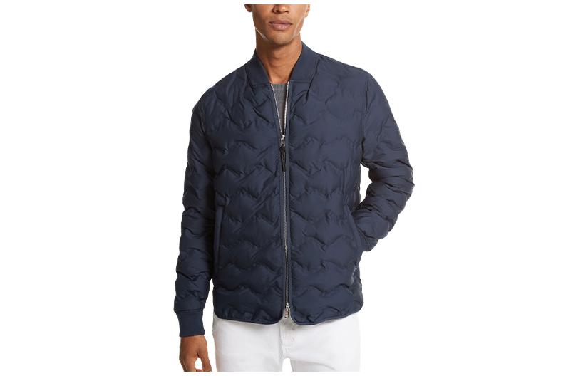 Order 迈克高仕 FW23 纯色拉链休闲棉夹克 深蓝色 CF3200N9ZU-401