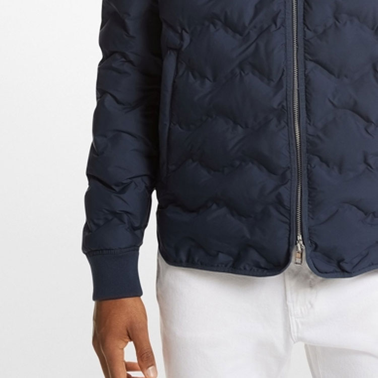 Details for 迈克高仕 FW23 纯色拉链休闲棉夹克 深蓝色 CF3200N9ZU-401