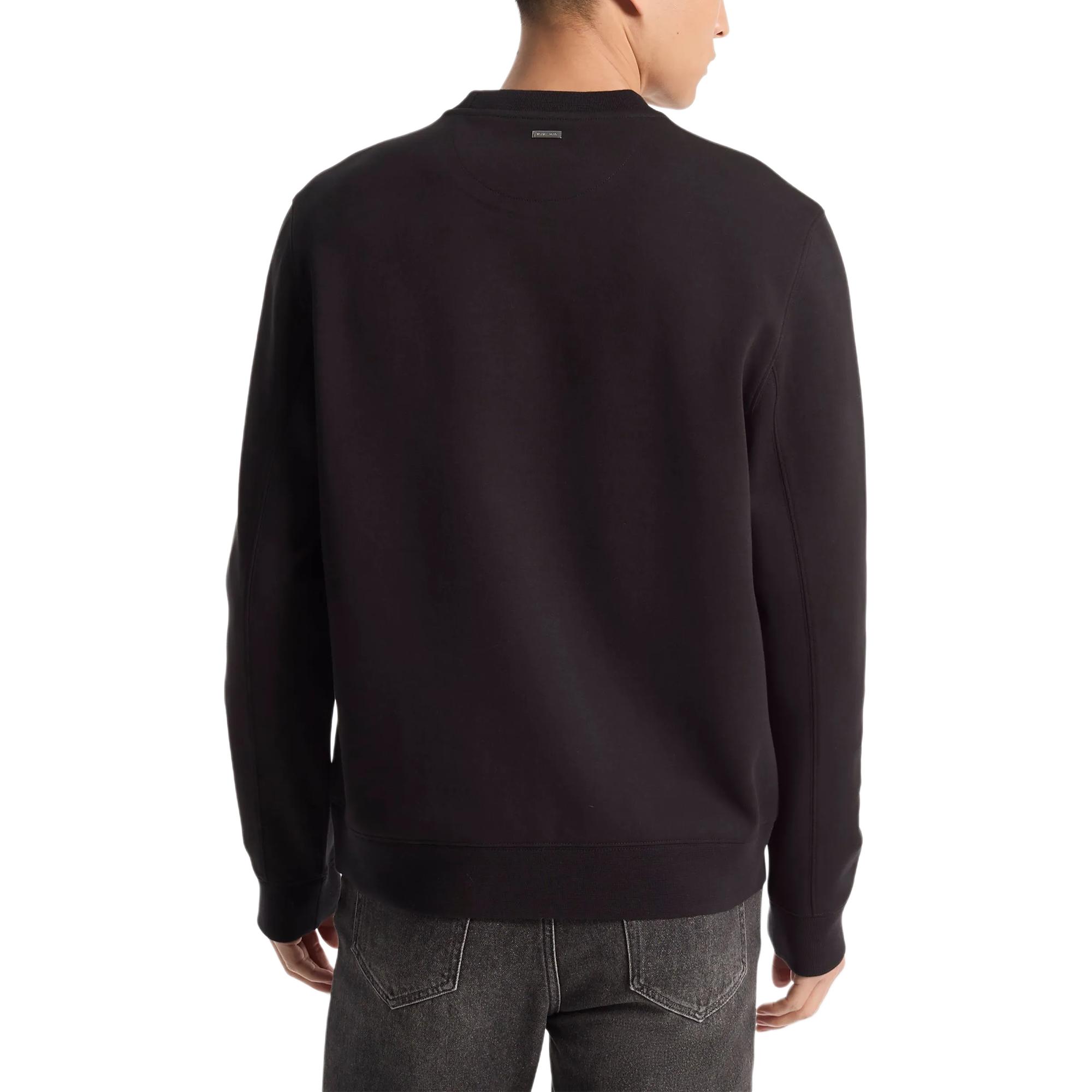 Lookbook 迈克高仕 FW24 黑色字母印花长袖卫衣 CF4528J5MF-001