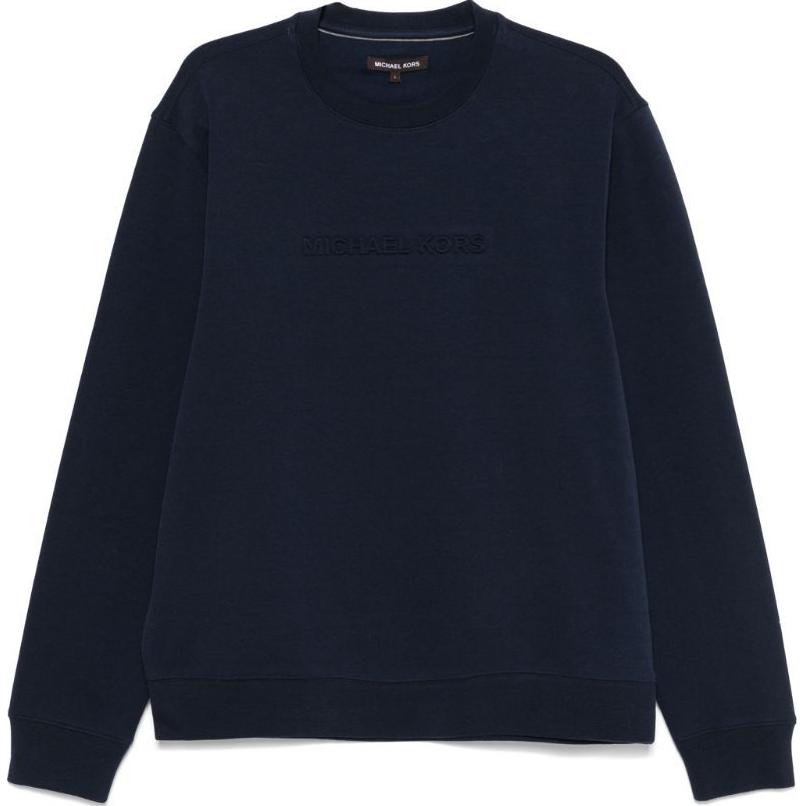 MICHAEL KORS FW24 Gray Logo Print Hoodie Sweatshirt CF452D05MF-055