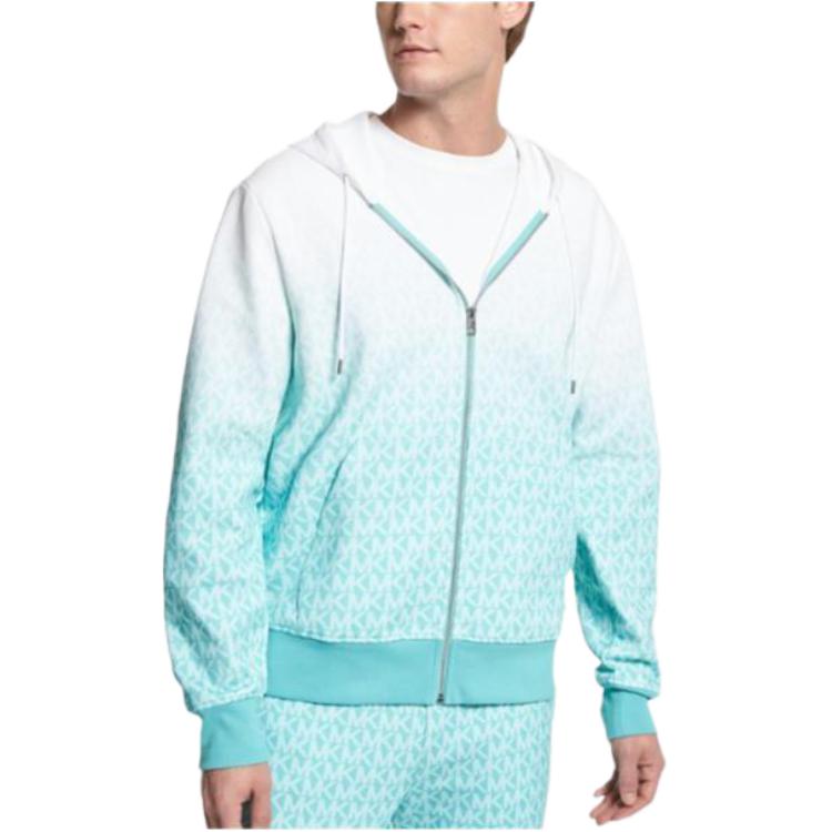 MICHAEL KORS Gray Crewneck Logo Loose Fit Ribbed Long Sleeve Sweatshirt CR1602L469-0030