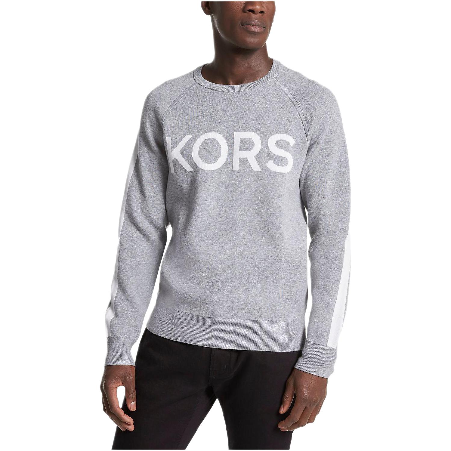 MICHAEL KORS Gray Stretch Ponte Blazer Single-Breasted Jacket CH351T99P8-0049