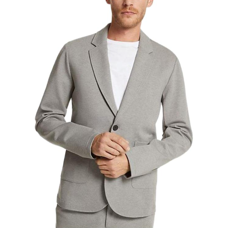 MICHAEL KORS Green Bomber Jacket with Zipper and Baseball Collar CF3206O5TR-0312